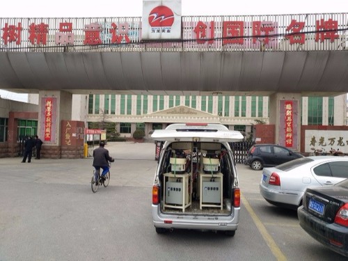 濟南中國重汽某零部件供應(yīng)商使用焊本螺母輸送機